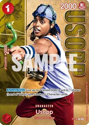 Usopp P-136 card