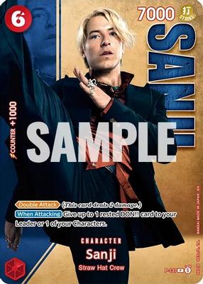 Sanji P-137 card