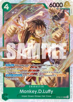 Monkey.D.Luffy ST30-012 card