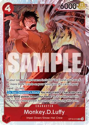 Monkey.D.Luffy OP16-015 card