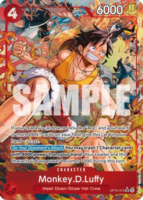 Monkey.D.Luffy OP16-015 card