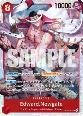 Edward.Newgate OP16-003 card