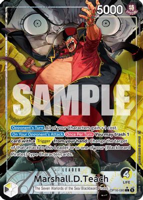 Marshall.D.Teach OP16-080 card