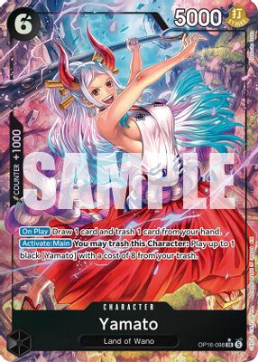 Yamato OP16-098 card