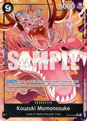 Kouzuki Momonosuke OP16-085 card