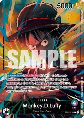 Monkey.D.Luffy EB02-010 card