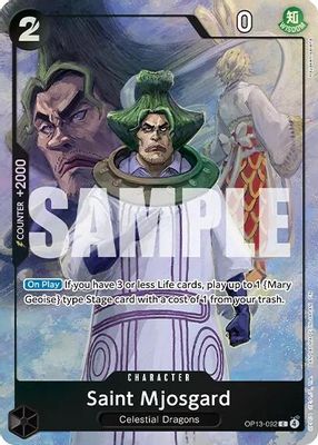Saint Mjosgard OP13-092 card