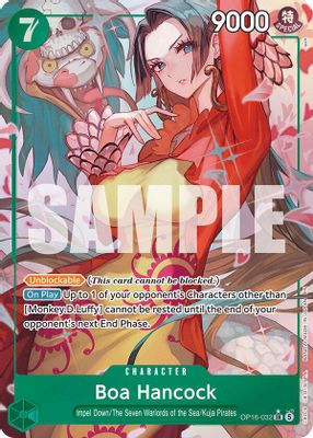 Boa Hancock OP16-032 card