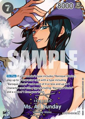 Ms. All Sunday OP14-084 card