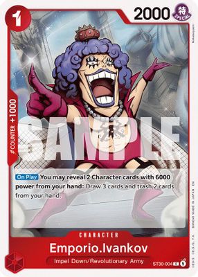 Emporio.Ivankov ST30-004 card