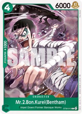 Mr.2.Bon.Kurei ST30-013 card