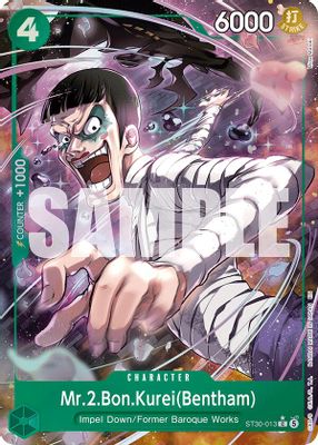 Mr.2.Bon.Kurei ST30-013 card