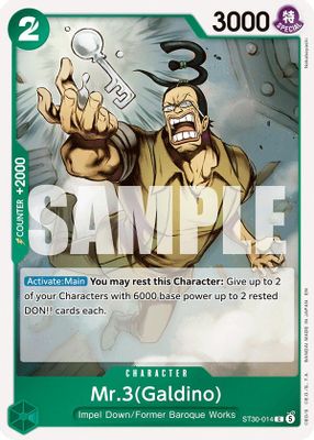 Mr.3 ST30-014 card