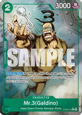 Mr.3 ST30-014 card