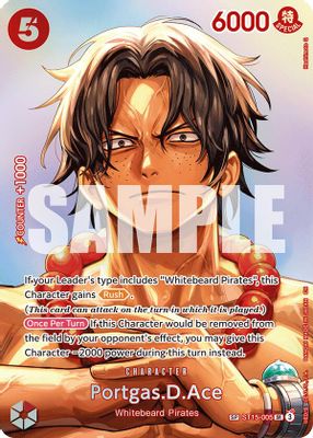 Portgas.D.Ace ST15-005 card