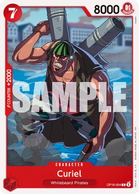 Curiel OP16-004 card