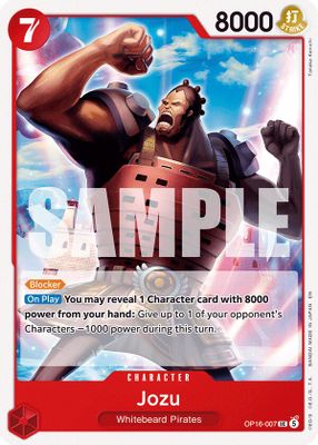 Jozu OP16-007 card