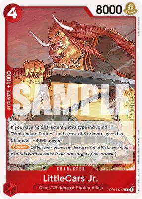 LittleOars Jr. OP16-017 card