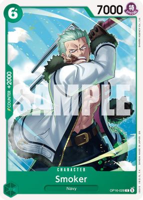 Smoker OP16-028 card