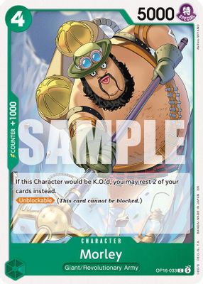 Morley OP16-033 card