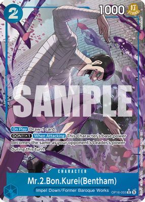 Mr.2.Bon.Kurei OP16-055 card