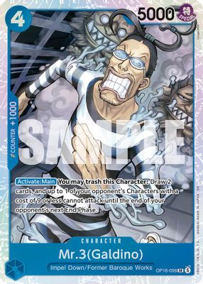 Mr.3 OP16-056 card