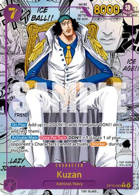 Kuzan OP16-063 card