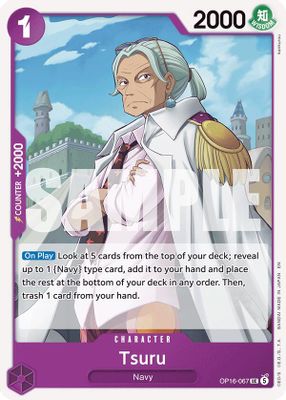 Tsuru OP16-067 card