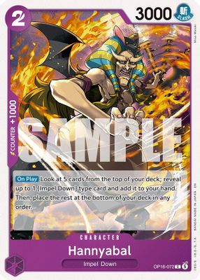 Hannyabal OP16-072 card