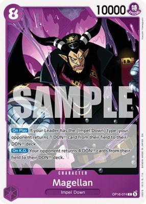 Magellan OP16-074 card
