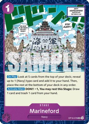 Marineford OP16-078 card