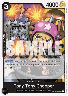 Tony Tony.Chopper OP16-090 card