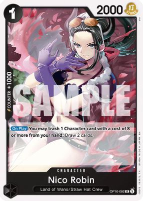 Nico Robin OP16-092 card