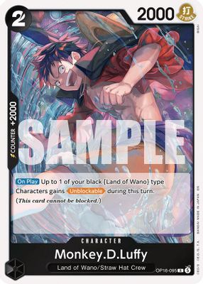 Monkey.D.Luffy OP16-095 card