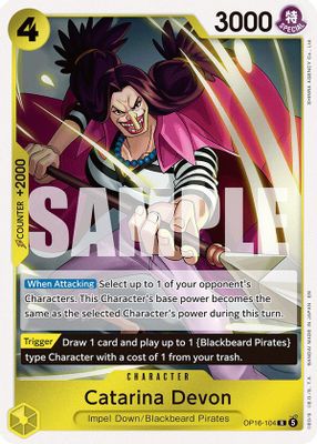 Catarina Devon OP16-104 card