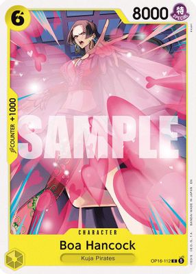 Boa Hancock OP16-112 card