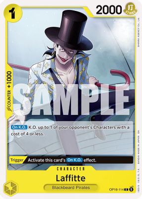 Laffitte OP16-114 card