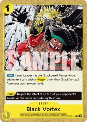Black Vortex OP16-115 card