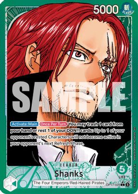 Shanks OP17-020 card