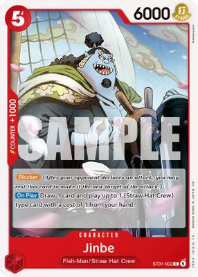 Jinbe ST31-002 Standard · Normal One Piece card