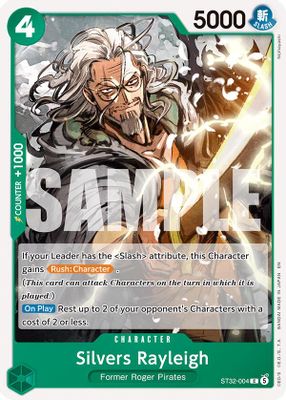 Silvers Rayleigh ST32-004 Standard · Normal One Piece card