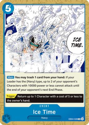 Ice Time EB04-028 Standard · Normal One Piece card