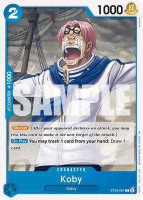 Koby ST33-001 Standard · Normal One Piece card