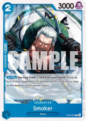 Smoker ST33-003 Standard · Normal One Piece card
