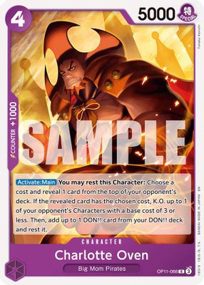 Charlotte Oven OP11-066 Standard · Normal One Piece card