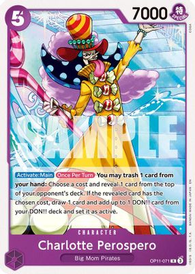 Charlotte Perospero OP11-071 Standard · Normal One Piece card