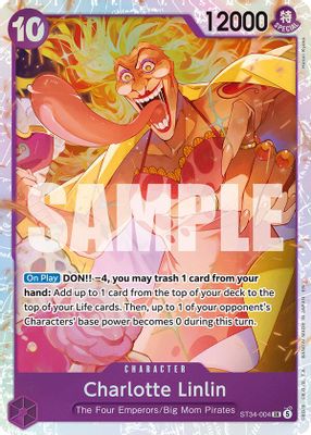 Charlotte Linlin ST34-004 Standard · Foil One Piece card