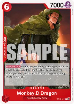Monkey.D.Dragon OP13-017 Standard · Normal One Piece card