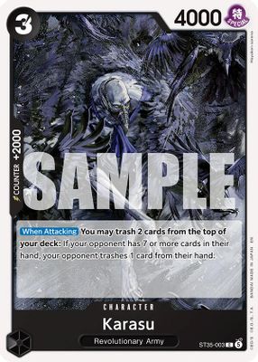 Karasu ST35-003 Standard · Normal One Piece card