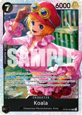 Koala ST35-004 Standard · Foil One Piece card